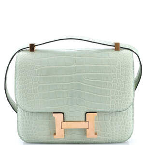 Hermes Constance Bag Matte Alligator 24 #186309H26B